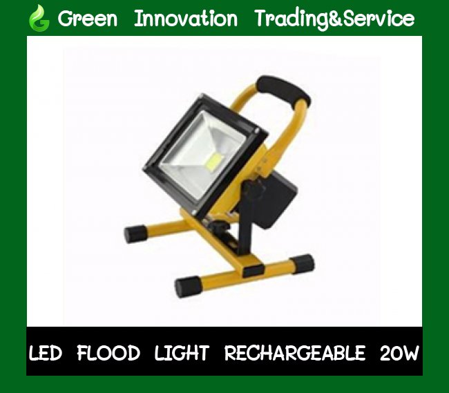 LED Floodlight Rechargeable 30w  รหัสสินค้า GFL013