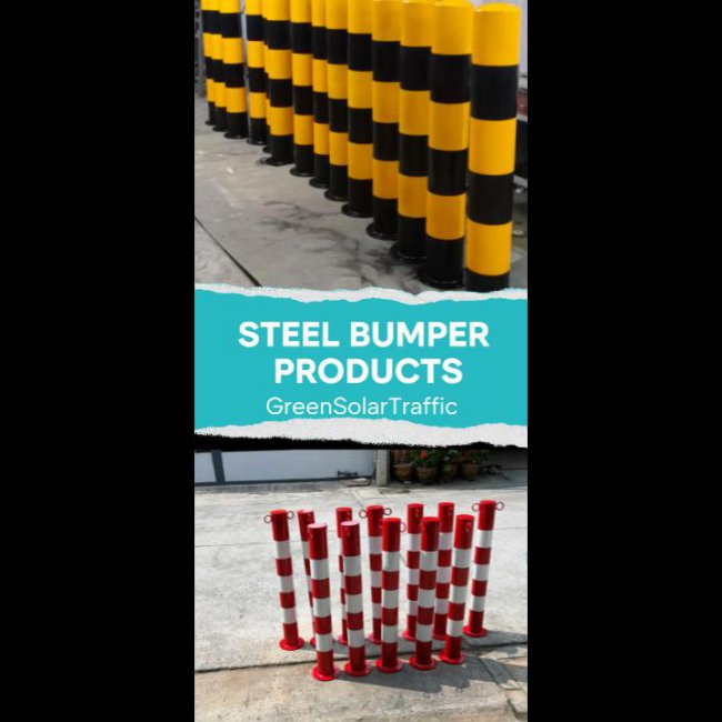 ผลงานรวมเหล็กกั้นกันชน เหลือง-ดำ ผลงานรวมเหล็กกั้นกันชน เหลือง-ดำ